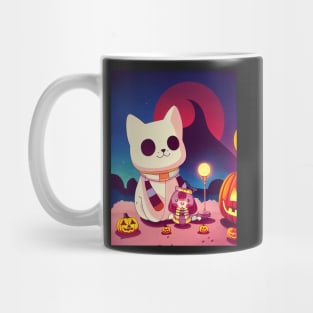 bee and puppycat halloween Mug